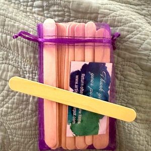 500 Stirring sticks for epoxy resin art.